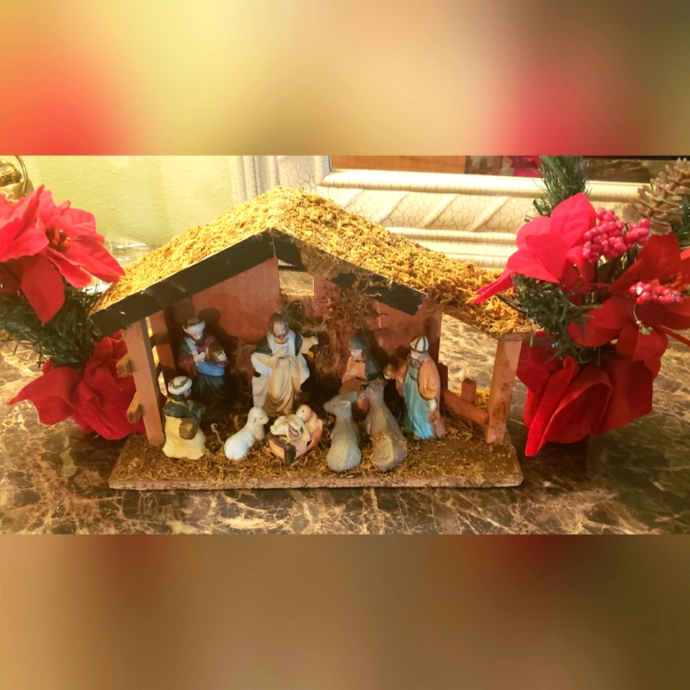 Christmas decoration home pesebre only